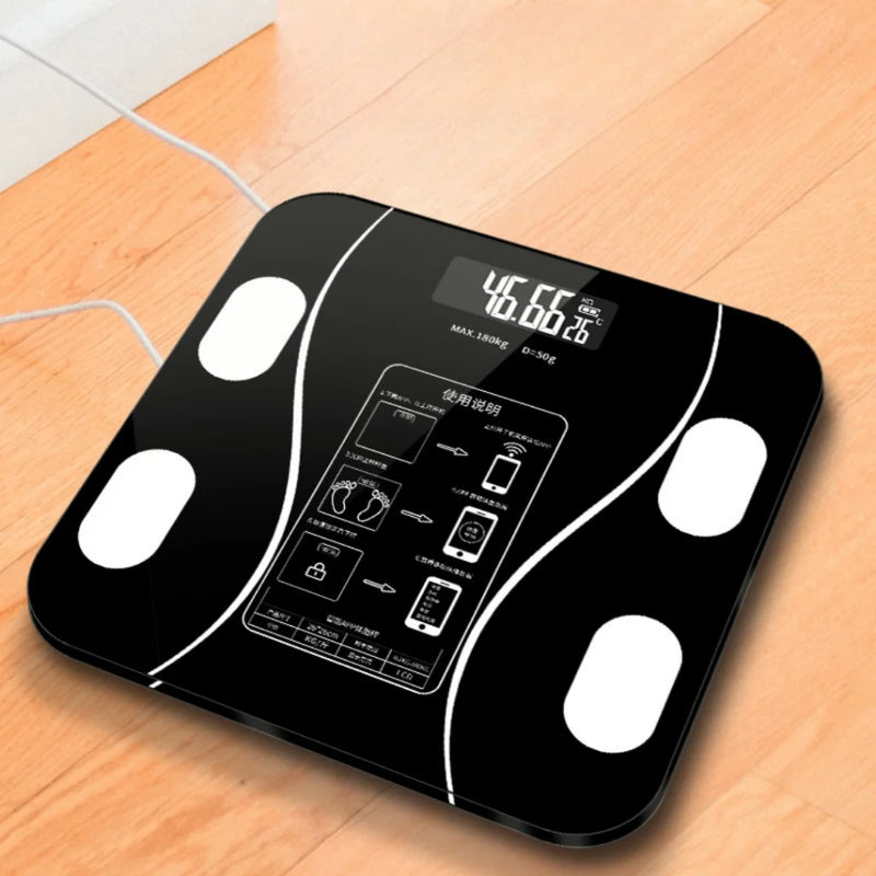 Balança Corporal Bioimpedância Profissional Bluetooth