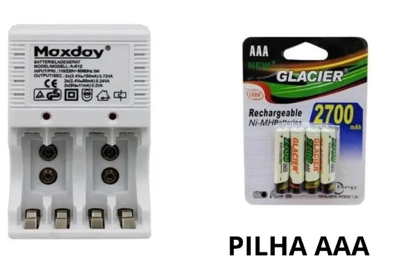 Carregador De Pilhas
