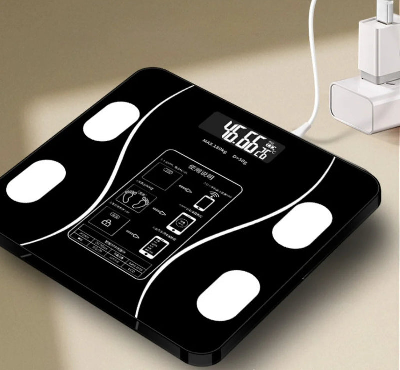 Balança Corporal Bioimpedância Profissional Bluetooth