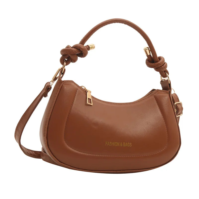Bolsa de ombro de couro