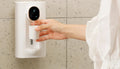 Dispensador automático de enxaguatório bucal