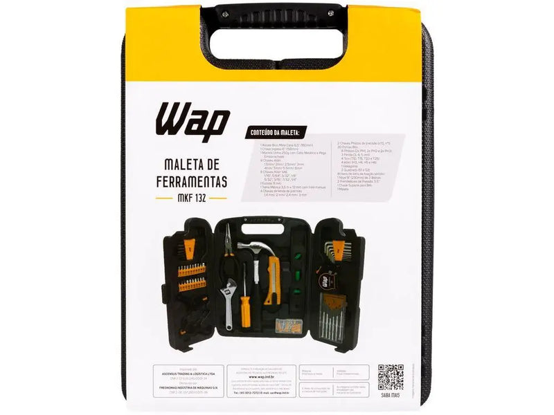 Kit Ferramentas Maleta Jogo 12 Peças Multiuso