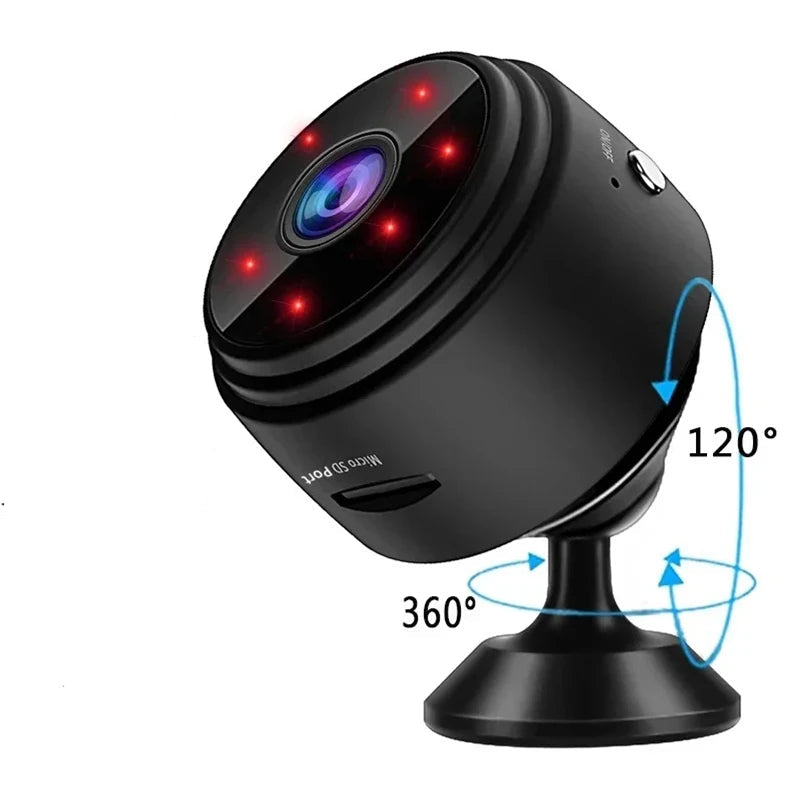 câmera sem fio A9 wifi mini inteligente de segurança