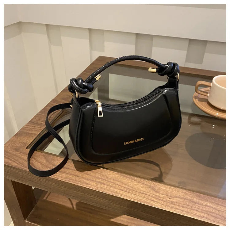 Bolsa de ombro de couro