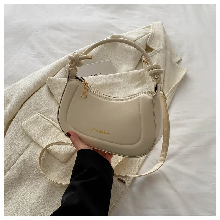 Bolsa de ombro de couro