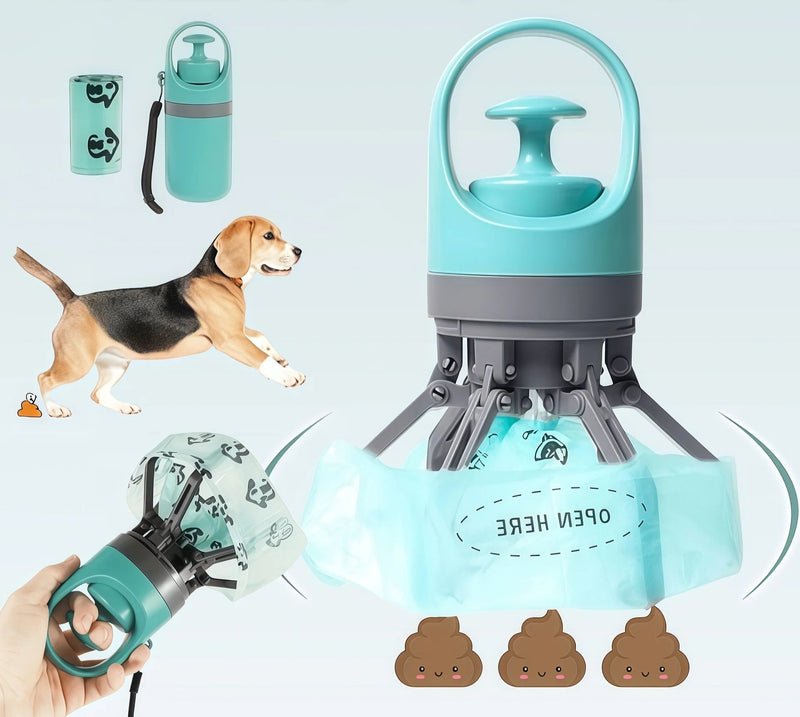 Colher portátil para cocô de cachorro