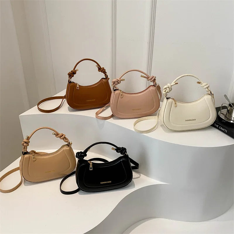 Bolsa de ombro de couro