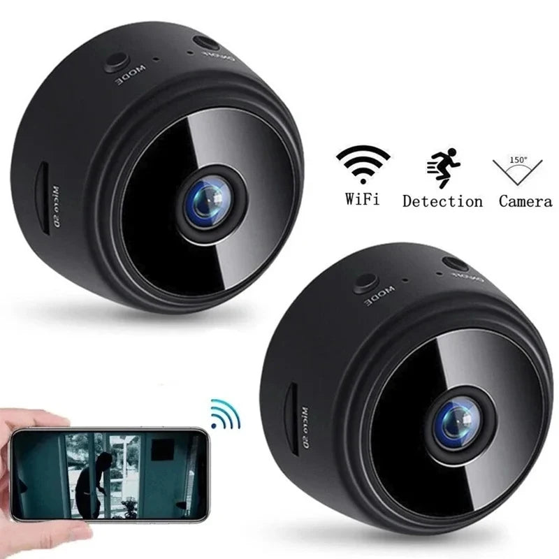 câmera sem fio A9 wifi mini inteligente de segurança