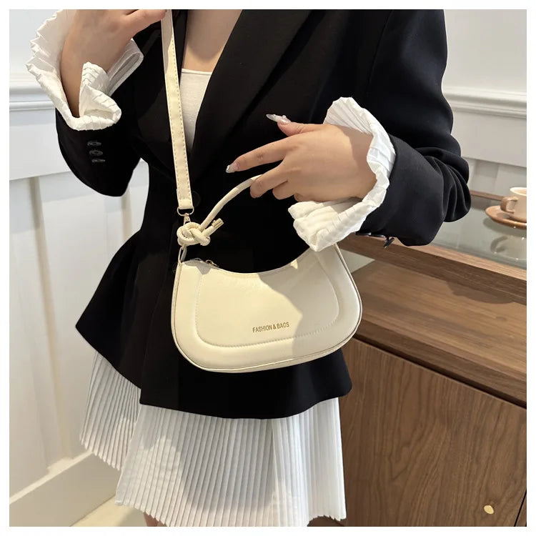 Bolsa de ombro de couro