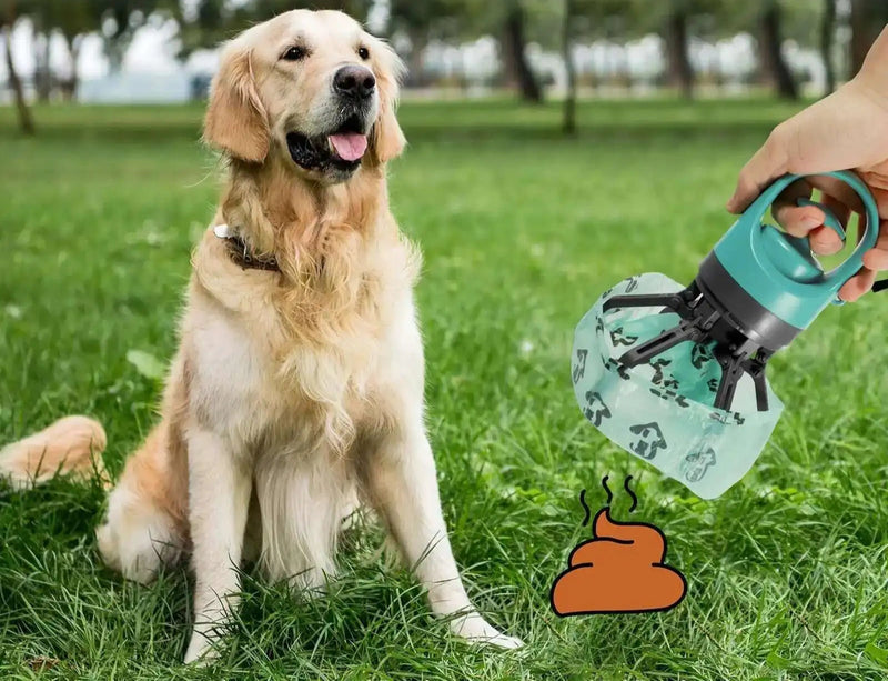Colher portátil para cocô de cachorro