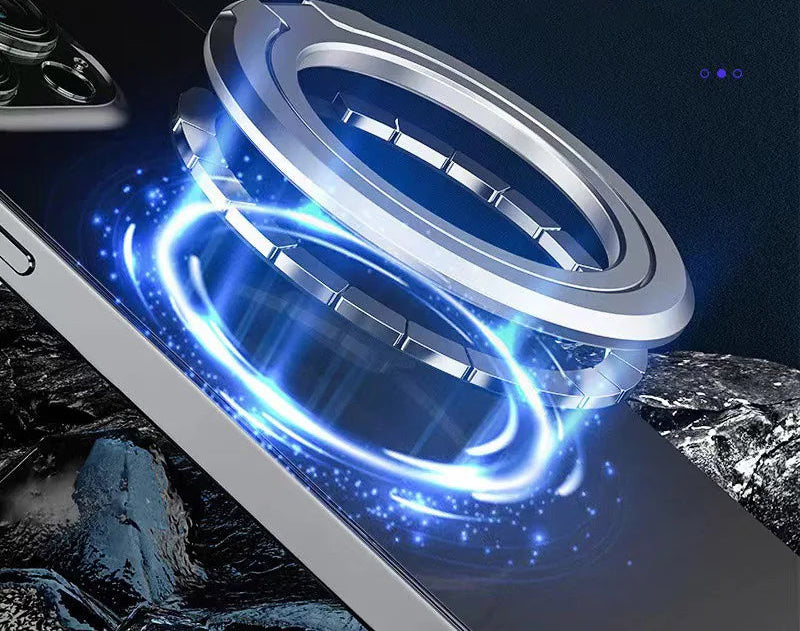 Suporte magnético de anel para celular