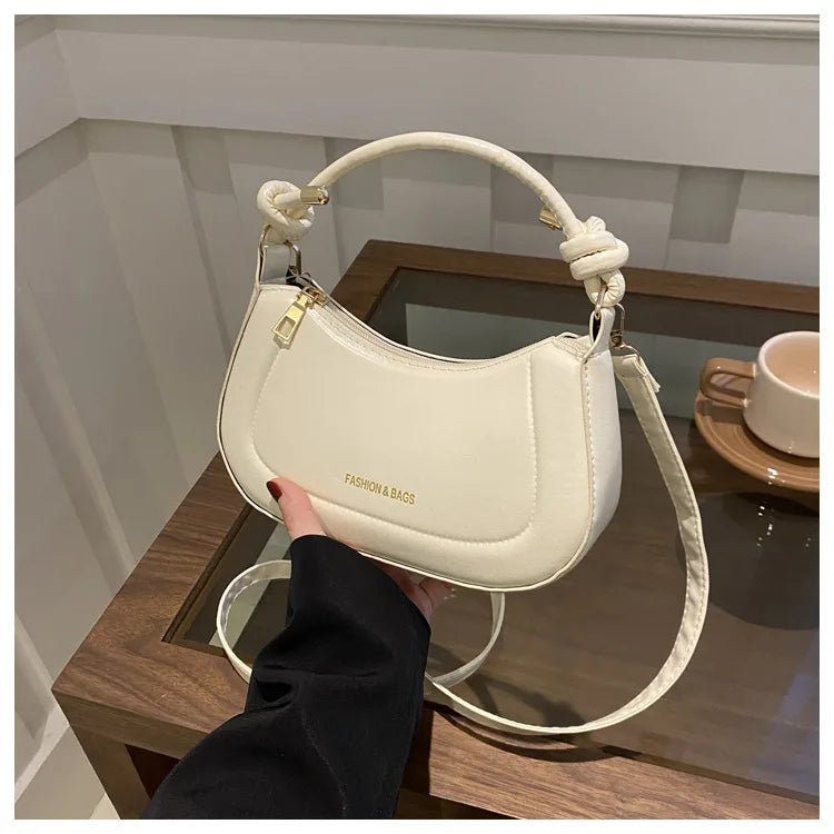 Bolsa de ombro de couro