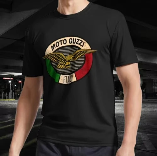 camiseta itália moto guzzi